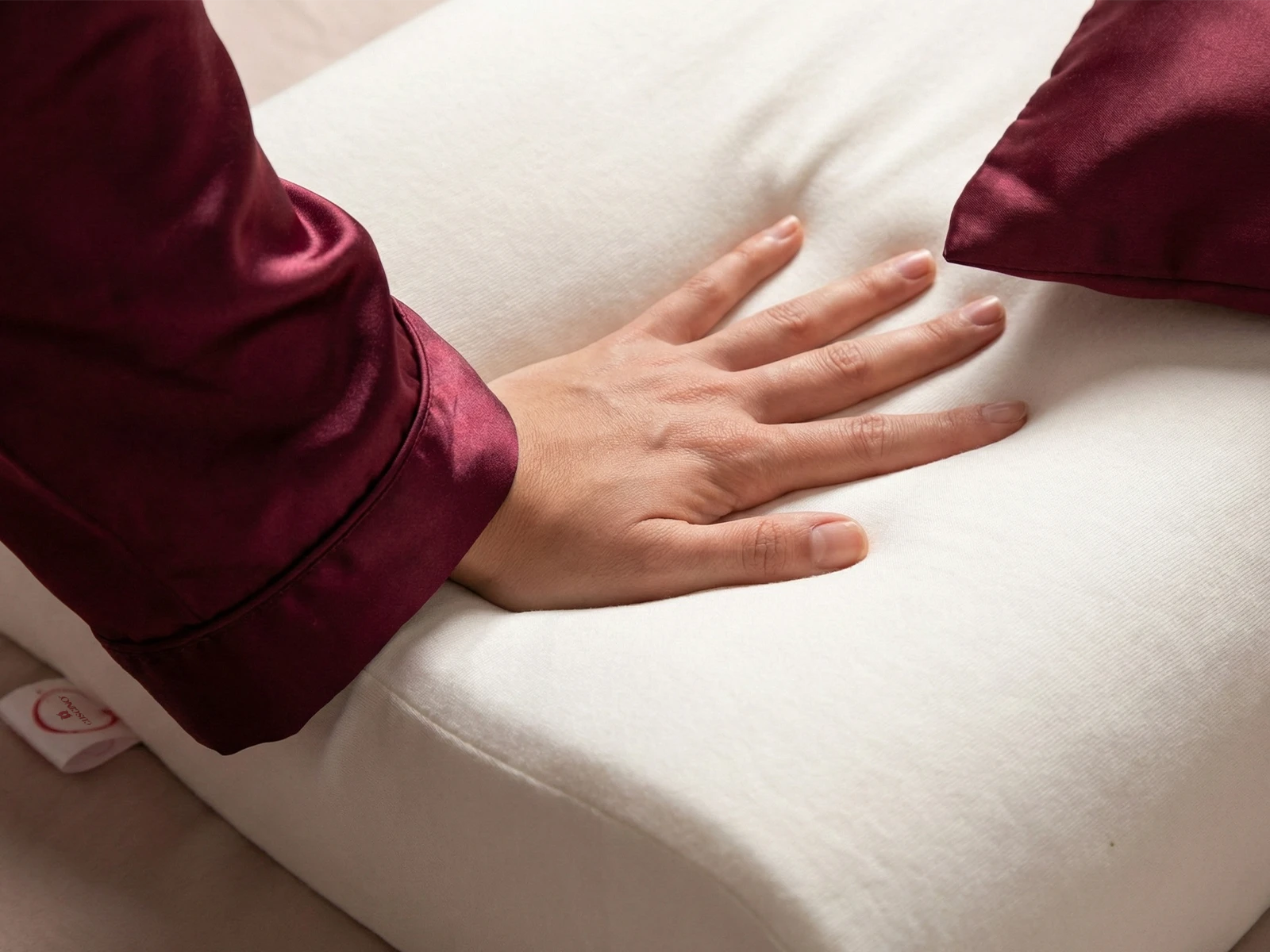 Curved Memory Foam Pillow