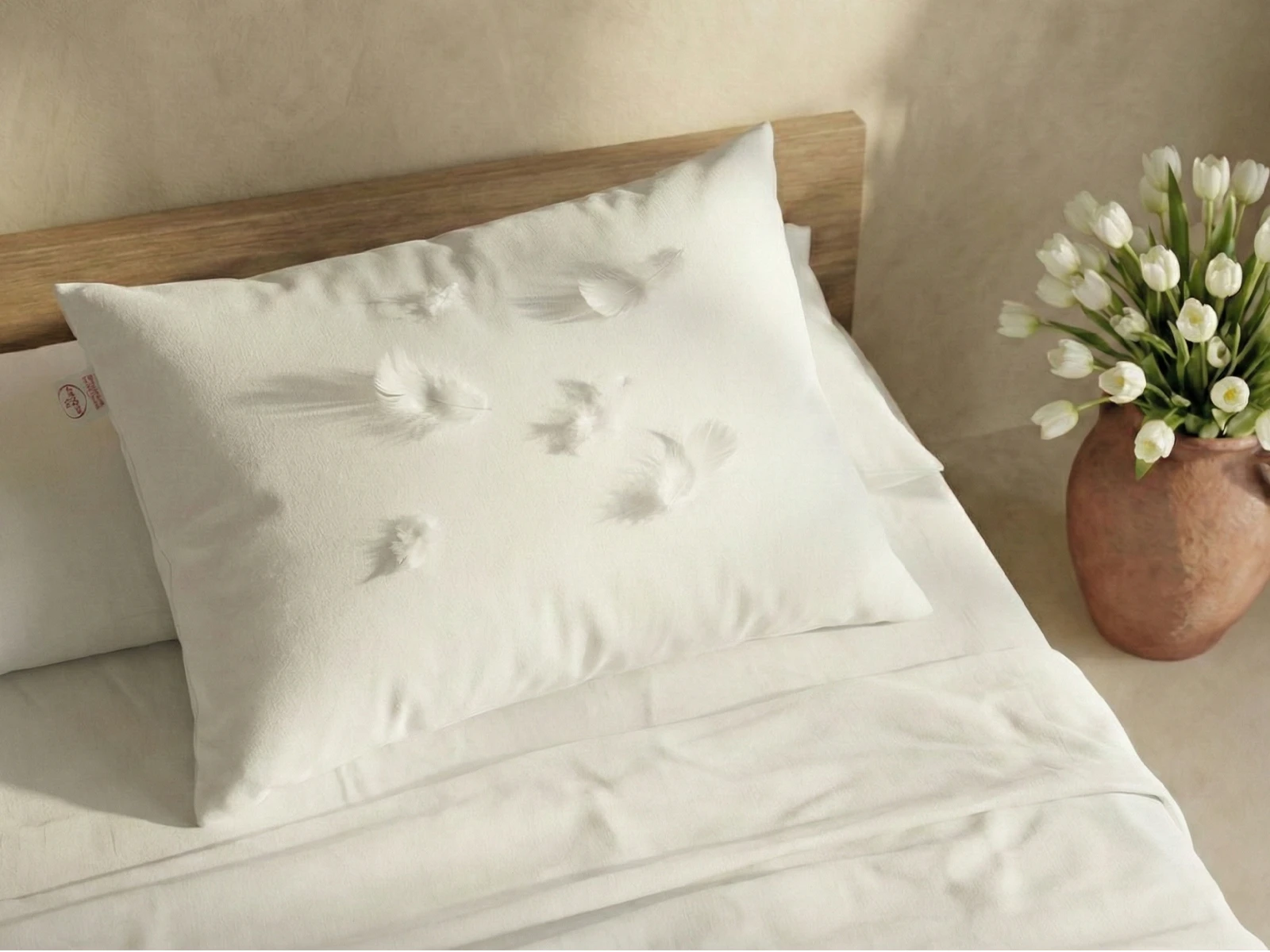 Natural Feather Pillow